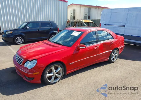 2005 Mercedes-Benz C 230 Kompressor Sport from USA, damaged, VIN WDBRF40JX5A796276